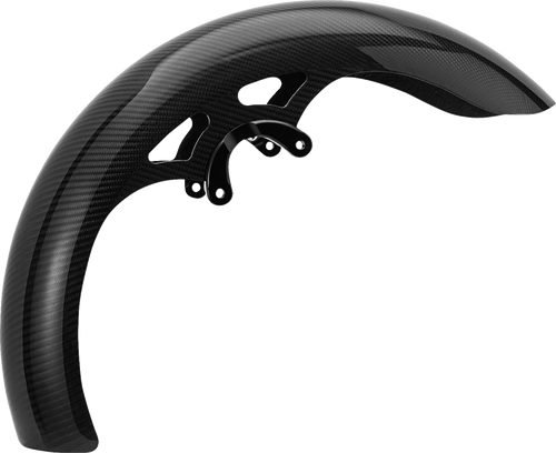 Arlen Ness #210-026 Carbon Fiber Front Fender - Wrapper - 19"