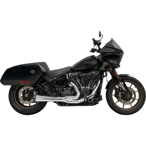 Bassani Xhaust #1S81RE - 2-into-1 Road Rage III Exhaust System - 49-State - Chrome