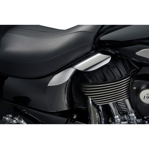 Ciro #16000 - Heat Deflectors - Chrome - Indian
