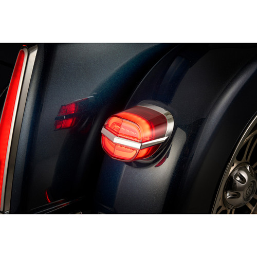 Ciro #40933 - Taillights - Light Smoke Lens - Tri Glide