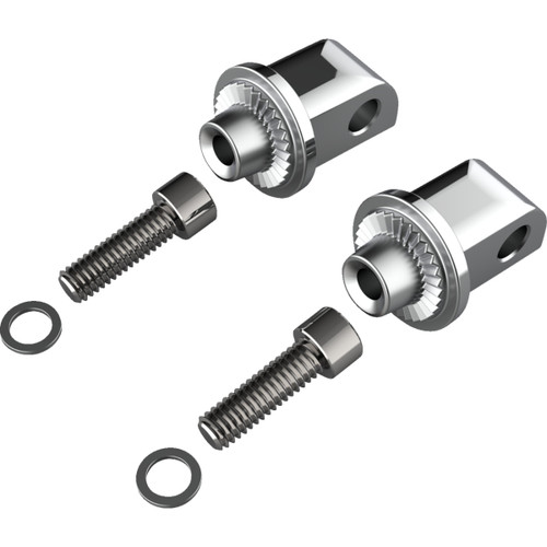Ciro #60020 - Peg Adapter - Passenger - Chrome - Indian