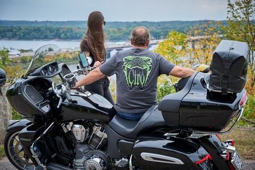 Ciro #4R010 - Saddlebag Light - Red Lens - Indian