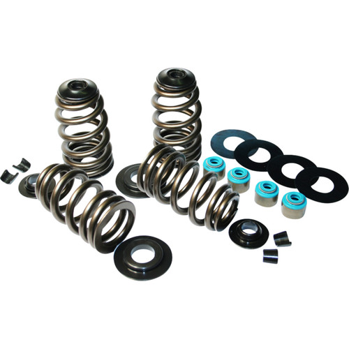 Feuling Parts #1121 - Valve Spring Kit - Steel Retainers - For 7.00 mm Valve Stem - Twin Cam