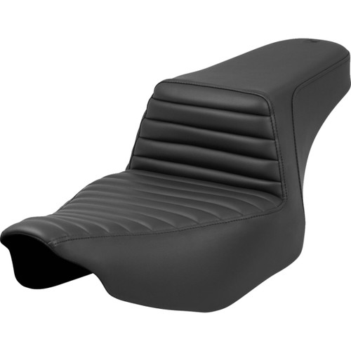 Saddlemen #823-07-171 - Step-Up Seat - Tuck-n'-Roll - Black - FL '23-'24