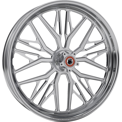 Performance Machine (PM) #1204-7106R-NVSAJAP-C - Wheel - Nivis - Front - Dual Disc/with ABS - Chrome - 21x3.5