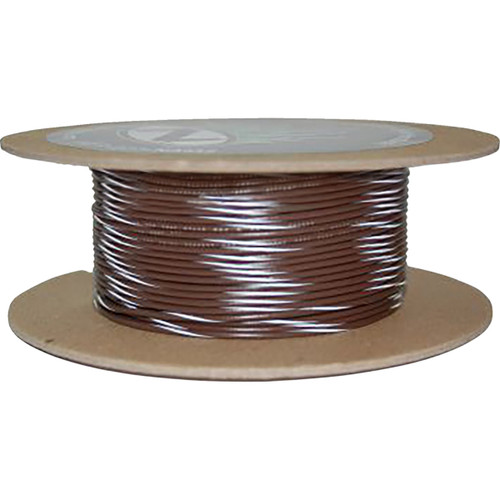 Namz #NWR-19-100-20 - 100' Wire Spool - 20 Gauge - Brown/White