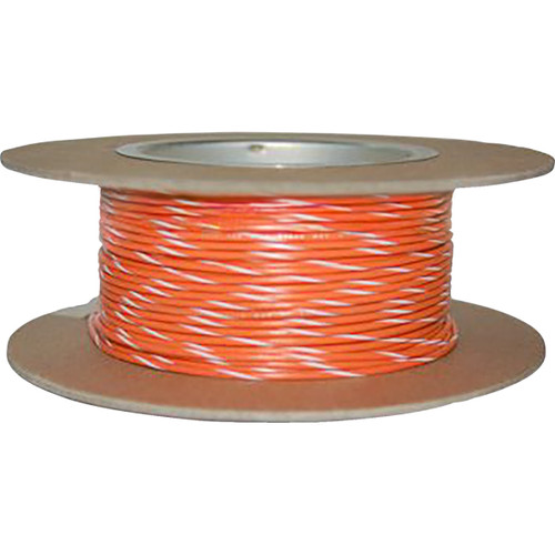 Namz #NWR-39-100-20 - 100' Wire Spool - 20 Gauge - Orange/White