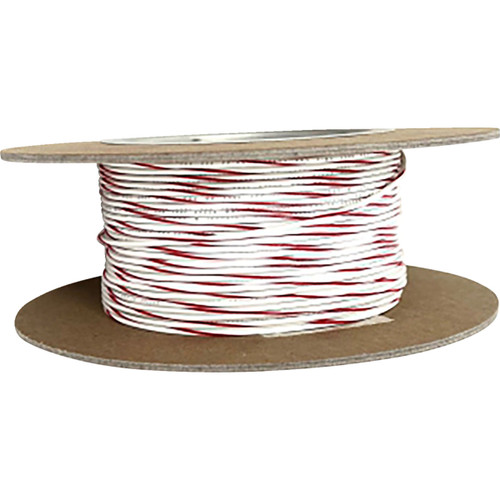 Namz #NWR-92-100-20 - 100' Wire Spool - 20 Gauge - White/Red