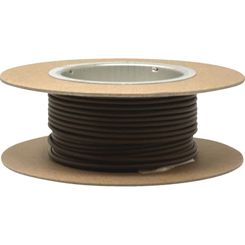 Namz #NGWR-114 - 25' GXL Wire Spool - 14 Gauge - Brown