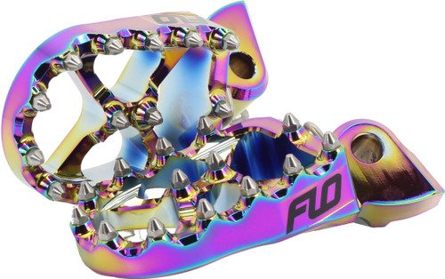 Flo Motorsports Pro Series Foot Pegs Jet Fuel Hus/Ktm (#FPEG-795-2JET)