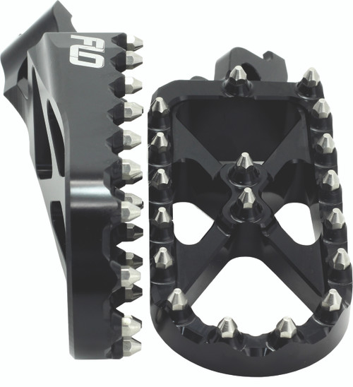 Flo Motorsports Adventure/Snow Footpeg Black (#SPEG-792BLK)