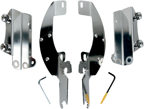 Memphis Shades #MEK1947  - Batwing Trigger Lock Mounting Kit - Nomad - Polished