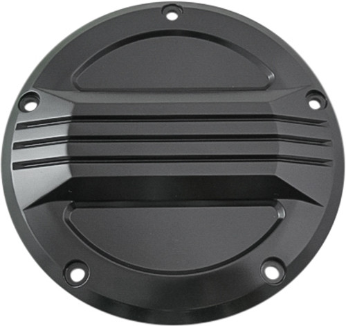 Harddrive Derby Cover Black Flt 16-Up