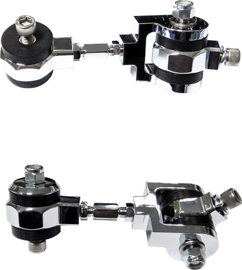 Harddrive Dyna Top Motor Mount '05-Up Chrome