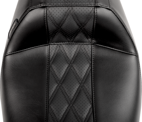 Le Pera #LV-987GT2 - Outcast Seat - Without Backrest - GT2 Inlay - FLH/FLT '23-'24