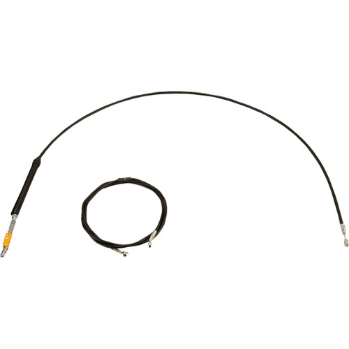 LA Choppers #LA-8063KT-13B - Standard Black Vinyl Handlebar Cable/Brake Line Kit - 12"-14" Ape Hangers - '23-'25 Touring