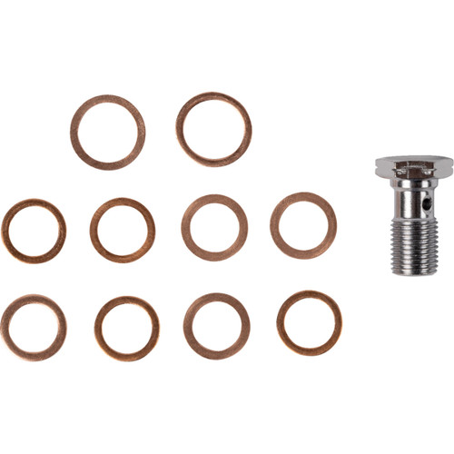 LA Choppers #LA-8059B16 - Brake Line - Chrome