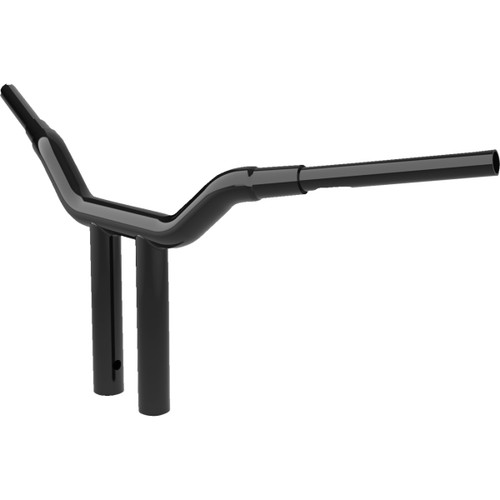LA Choppers #LA-7345-12B - 1-1/2" Kage Fighter T-Bar - 12" - Black