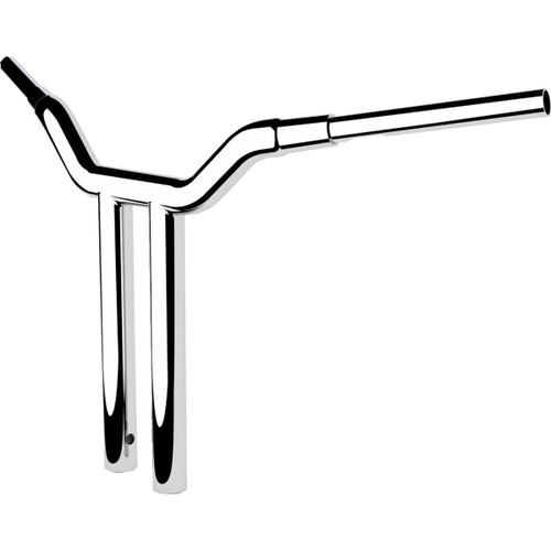 LA Choppers #LA-7345-16 - 1-1/2" Kage Fighter T-Bar - 16" - Chrome