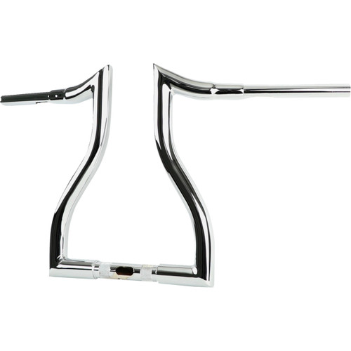 LA Choppers #LA-7328-14 - Hammerhead Handlebar - 14" - Chrome