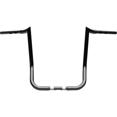LA Choppers #LA-7371-16B - 1-1/4" Prime Ape Handlebar - 16" - Black