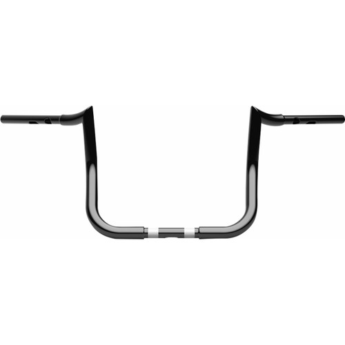 LA Choppers #LA-7371-10B - 1-1/4" Prime Ape Handlebar - 10" - Black