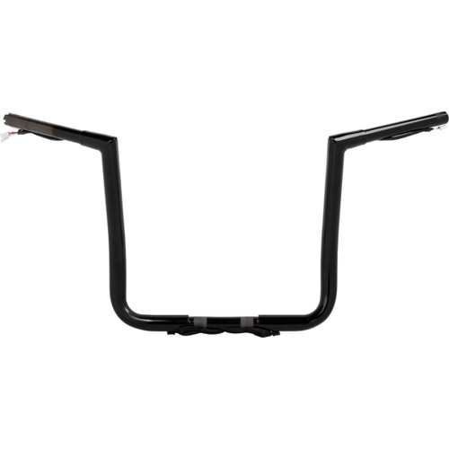 LA Choppers #LA-7361-14BW - Pre-Wired Twin Peaks Handlebar - 1-1/4" x 14" - Black
