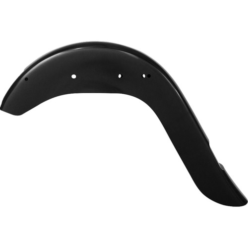 Klock Werks #KWF-02-0311 - Benchmark Rear Fender - Vicla - Frenched - 9" Extended Rear - Black