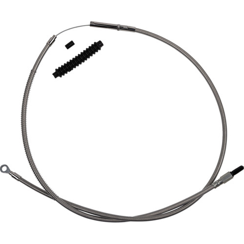 Barnett #1023010061 - High-Efficiency Stainless Steel Clutch Cable for Harley-Davidson - Standard - '18-'23 Softail