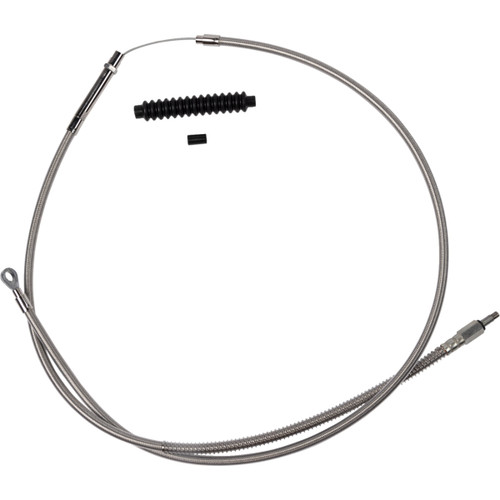 Barnett #10230100626 - High-Efficiency Stainless Steel Clutch Cable for Harley-Davidson - +6" - '18-'23 Softail