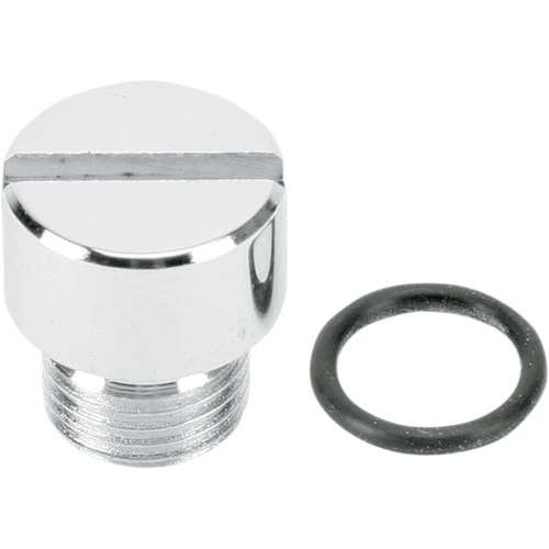 Colony #9644-2 - Oil Screen Plug - Chrome - Big Twin