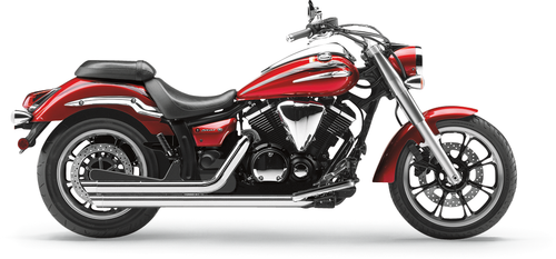 Cobra #2815 - Speedster Slashdown Exhaust - V-Star 950