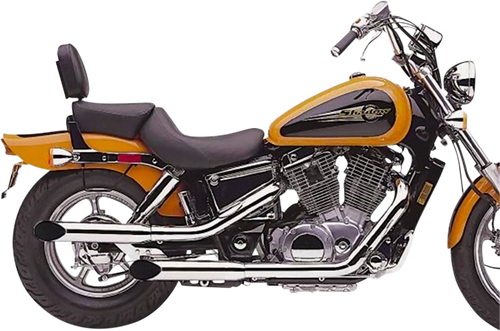Cobra #1170SC - Chrome Slashcut Mufflers
