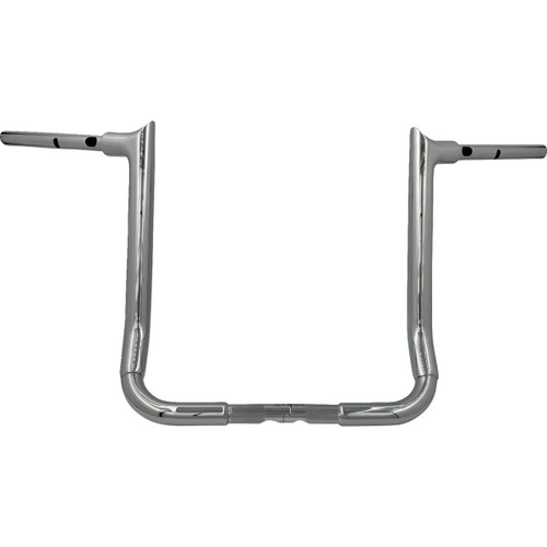 FAT Baggers INC. #845016 - 1-1/2" EZ Install Pointed Top Handlebar - 16" - Chrome