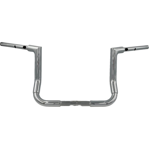 FAT Baggers INC. #645012 - 1-1/2" EZ Install Flat Top Handlebar - 12" - Chrome