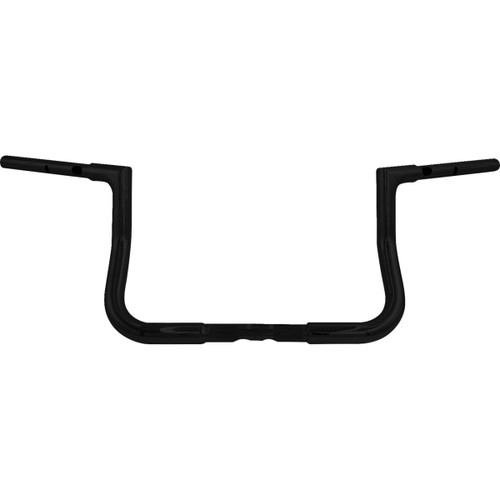 FAT Baggers INC. #745010-B - 1-1/4" EZ Install Flat Top Handlebar - 10" - Black