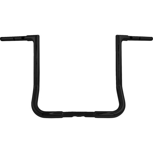 FAT Baggers INC. #745016-B - 1-1/4" EZ Install Flat Top Handlebar - 16" - Black