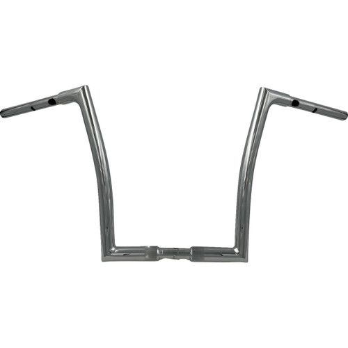 FAT Baggers INC. #748014 - 1-1/4" EZ Install Flat Top Handlebar - 14" - Chrome
