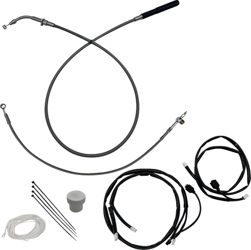 Fat Baggers Inc. 149014 - EZ Installation Kit - +6" - FLHX, FLHXSE - Braided