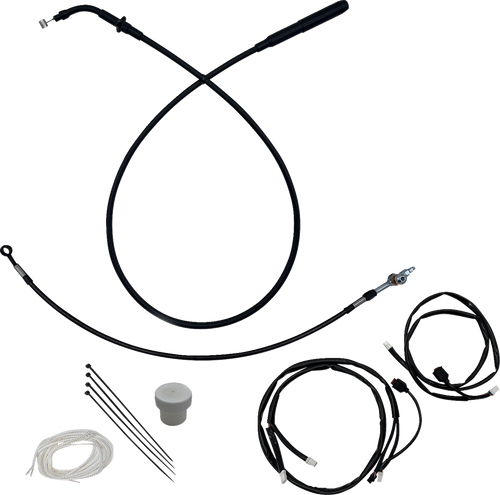 Fat Baggers Inc. 149014-B - EZ Installation Kit - +6" - FLHX, FLHXSE - Black