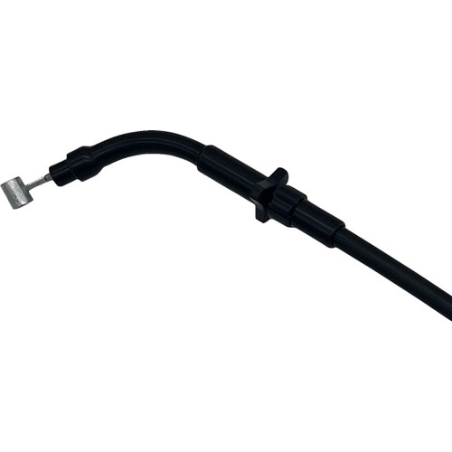 FAT Baggers INC. #108008-B - EZ Install Upper Clutch Cable - FLHX/FLTR SE - +8" - Black Vinyl