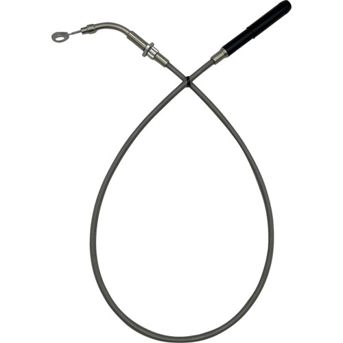FAT Baggers INC. #118008 - EZ Install Upper Clutch Cable - FLTR/FLHX '21-'23 - +8" - Braided Stainless Steel