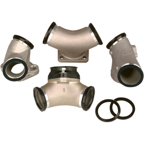James Gasket #JGI-26995-98 - Intake Manifold to Head Seal with Metal Ring - '99-'17 Twin Cam/'86-'22 Sportster