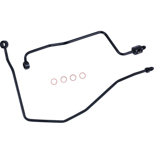 Magnum Shielding #AS4624 - Brake Line Kit - MC to HCU - Rear - Black Pearl