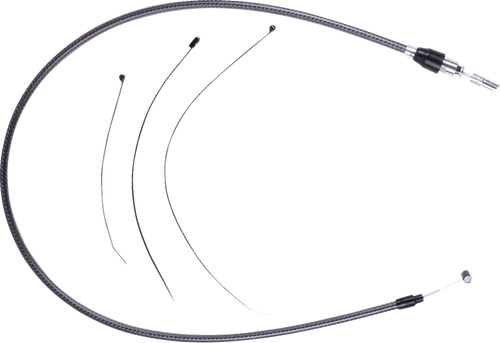 Magnum Shielding #72392HE - KARBONFIBR Quick Connect Upper Clutch Cable - 41-1/4"