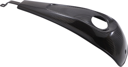 Slyfox #1028-TC2C - Dash Panel - With Center Hole - Gloss Black