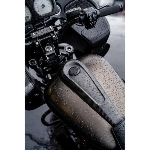 Slyfox #1028-TC1C - Dash Panel - With Center Hole - Matte Black