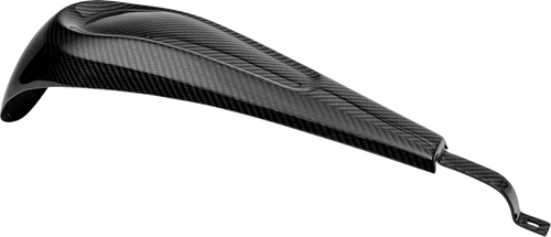 Slyfox #1028-TC4C - Dash Panel - With Side Fill - Carbon Fiber Gloss Black
