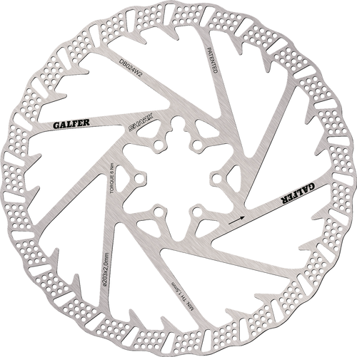Galfer #DB024W - Shark Brake Rotor - 203 mm x 2 mm