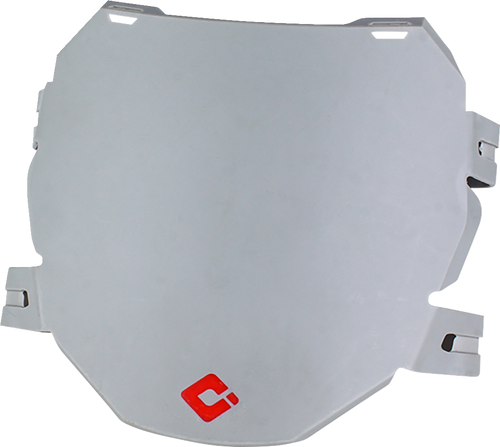 ODI #D70DP-G  - Downhill Number Plate- Front - Aaron Gwin - Graphite